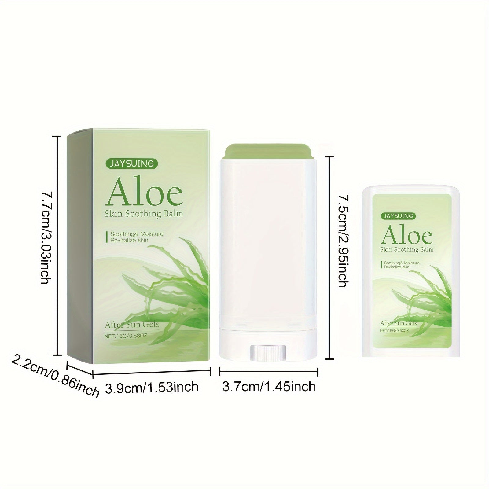 Aloe vera balm for nourishing and healing the skin