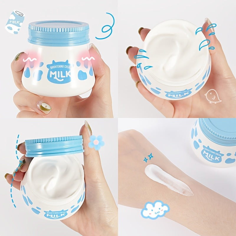 Gentle milk facial cream for all skin types