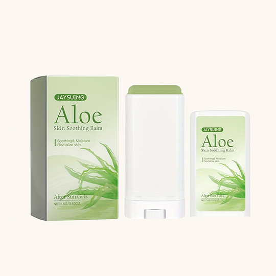 Aloe Vera soothing balm for skin relief and hydration